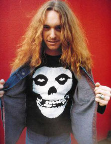 Cliff Burton mit "Fiend" MISFITS-Shirt