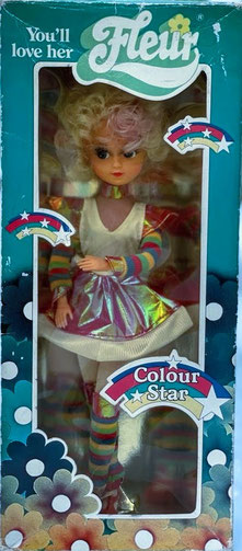 NRFB Colourstar Fleur doll. Photo by collector from Danmark.