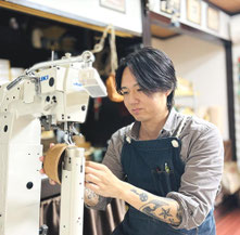 革職人　森山聖久　森革工房