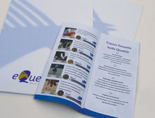 eQuentum Pferdefutter | Folder und Flyer | Gestaltung & Text