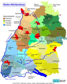 Bundeslander Deutschland Sandfuechslein Stadt Fluss Walds Webseite