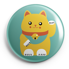 MANEKI NEKO LUCKY CAT_BADGES MAGNETS PETITS MIROIRS