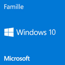 Windows 10 Famille disponible ici.