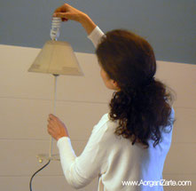 ahorrar electricidad - iluminación - www.AorganiZarte.com