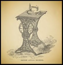 1862  The British sewing machine  