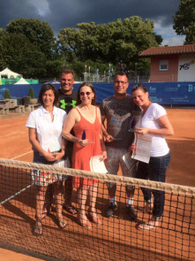 Von links nach rechts unsere WSV-Akteure: Veronique Appelmann, Marco Appelmann, Beate Trapp, Oliver Bergamm und Sabine Schürmer.                         