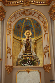 Altar Virgen del Carmen