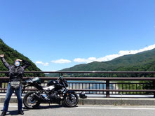 長谷の手前　美和湖