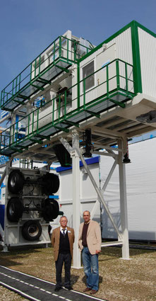 mobile concrete batching plant