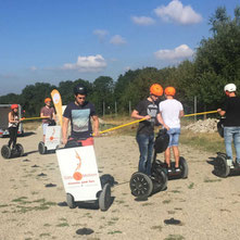 GötzMotion Betriebsausflug Karlsruhe Segway-Parcours