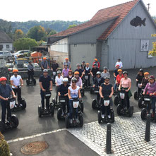 GötzMotion Betriebsausflug Karlsruhe Segwaytour