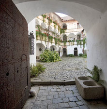 Blick in den Innenhof