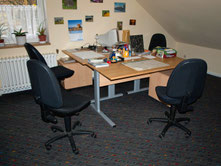 Das Büro im Kerschensteinerweg 3. - Foto: Kathy Büscher