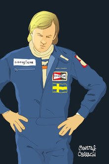 Ronnie Peterson by Muneta & Cerracín