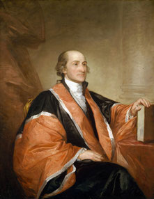 STUART, GILBERT. PORTRAIT OF JOHN JAY