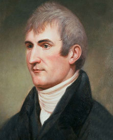 PEALE, CHARLES WILSON. PORTRAIT OF MERIWETHER LEWIS