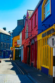 Die bunten Häuser in Kinsale