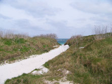 La côte et les marais