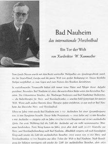 Kurdirektor W. Kammacher 1953