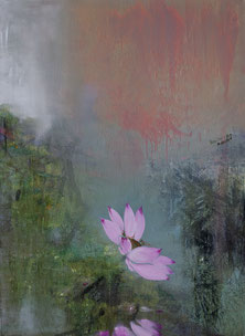 静音 IN SILENCE 150X100cm 布面油画 OIL ON CANVAS 2011 (收藏于上海 COLLECTED IN SHANGHAI)