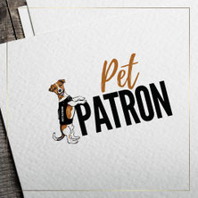 дизайн логотипів, дизайн логотипа Pet Patron, Україна, дизайн логотипа зоомагазина, дизайн логотипа розплідника, дизайн логотипа Джек Рассел Тер'єра, дизайн логотипа Джек Рассел Терьер, Україна, Украина, Юлия Стрижкина, Юлія Стріжкіна, логотип питомника 