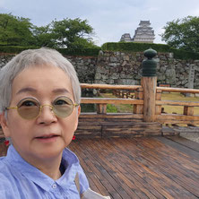 Castle and me, both beautiful:-)