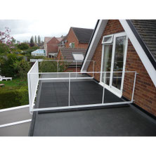 Garagensanierung - moderne Fertiggarage mit Garagen Odnungssystem