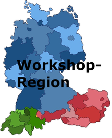 Region für Lehmbackofen-Bau-Workshop auswählen