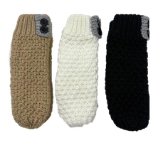 9901 Handschuh mit Umschlag, grau
