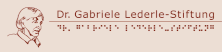 Logo Stiftung "Dr. Gabriele Lederle-Stiftung"