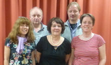 v.links Uschi Wilms, Michael Müller, Sigrid Thome, Andreas Müller, Claudia Beigel
