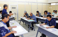 6年ぶりに設置された渇水対策本部=21日午前、竹富町役場