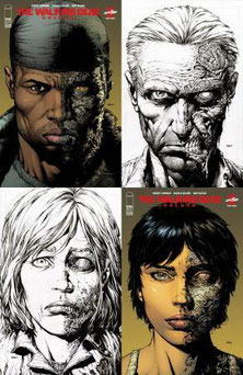 The Walking Dead Comic #7-12 Deluxe Segunda impresión