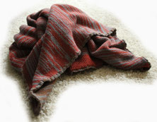 Babydecke gestrickt aus Wolle von ritsch-ratsch