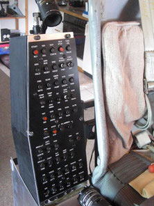 Bell 209 AH-1F CB breaker panel right console