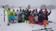 2月11・12日ツアー 雪が降る中でも皆さん楽しく滑りました