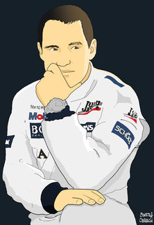 Juan-Pablo Montoya by Muneta & Cerracín