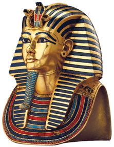Dictée - Le MASQUE FUNÉRAIRE de TOUTANKHAMON dessin