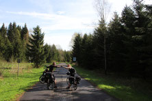 Ankunft in Tschechien
