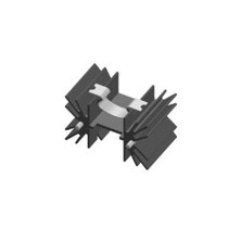 JBHAE8120  基板取付用ピン付きヒートシンク  トランジスタクリップマウント