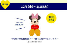 ディズニー懸賞 - アイペット保険 ミニーぬいぐるみプレゼント