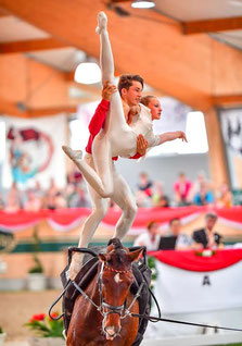 Ronja Kähler (VRG Schäferhof) & Julian Kögl (RC Grunewald) bei der Junior WM in Ebreichsdorf 2017 (Fotograf: Danel Kaiser)