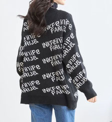 V ネック 英字 ロゴ カーディガン  4,290円→1,980円(税込)   