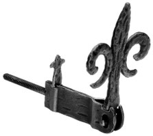 Fermapersiane in ferro battuto forgiato 