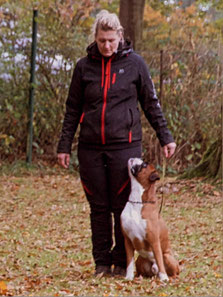 Ramona mit Nacho vom Hause Rehberg - ZTP, AD, BH, IGP1