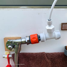 Die TinyWash Miniwaschmaschine im Wohnmobil