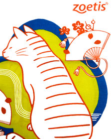 フィラリア予防の方に手ぬぐいをプレゼント中！