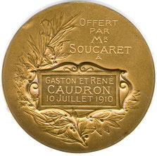 Médaille offerte par Monsieur Soucaret