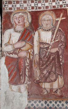 Cambia - chapelle à fresques San Quilico
