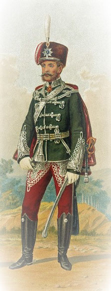 Bild: Ausschnitt aus Wikimedia Commons - https://commons.wikimedia.org/wiki/File:Husar_Grodno_Guard_Regiment.jpg